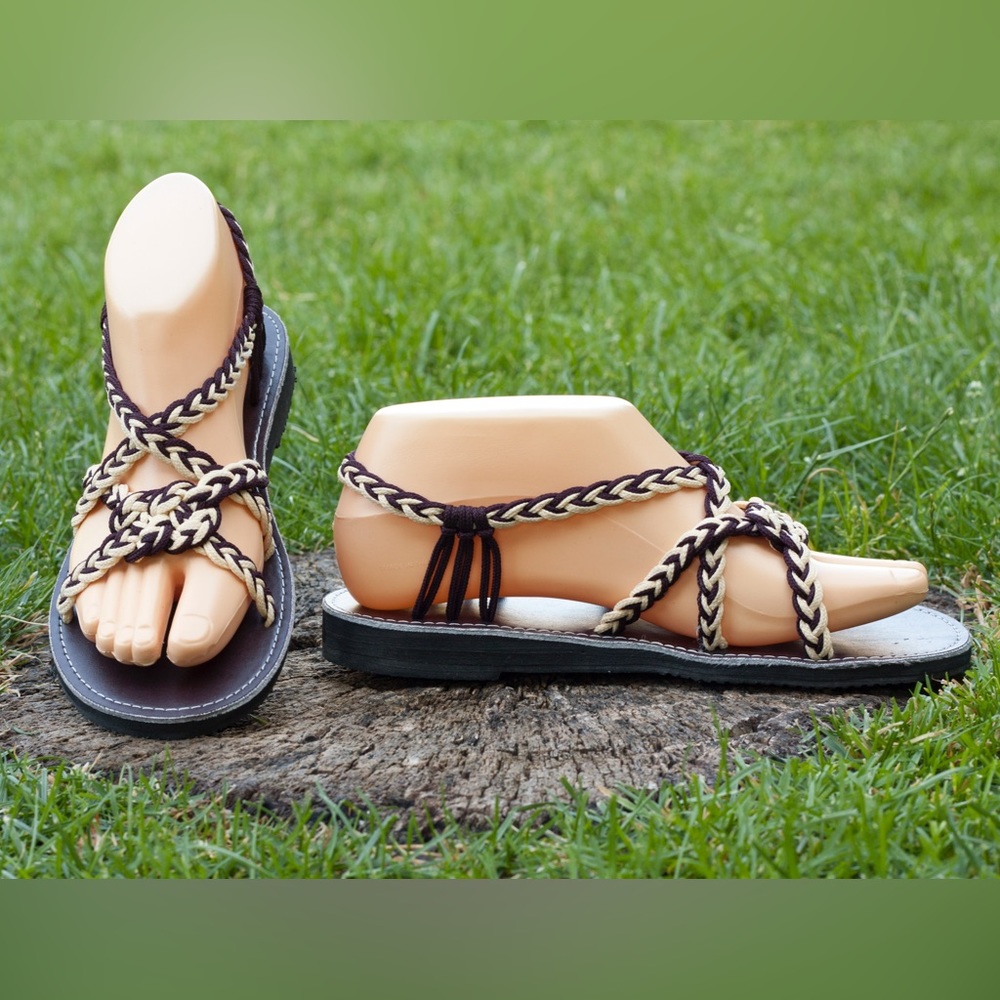 Woven Flat Sandals